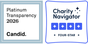 Platinum Transparency Candid Charity Navigator Four-Star